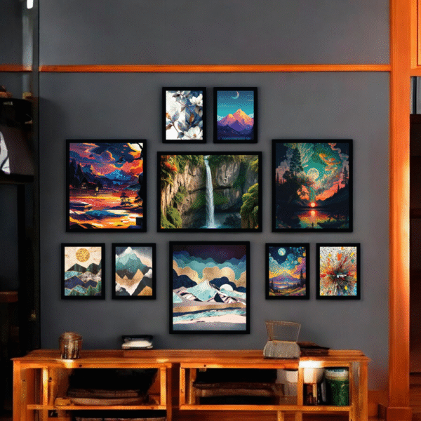 Scenic Escapes Diverse Premium Wall Art Set