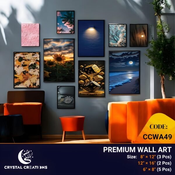 Stylish Home Decor with Diverse Imagery