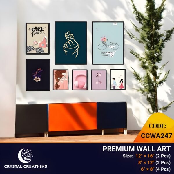 Charming & Positive Theme Gallery Wall