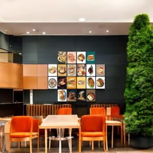 Abundant and Colorful Food Lover's Wall Art