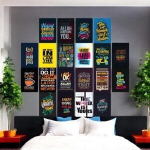 Bright and Inspiring Positive Affirmation Wall Art
