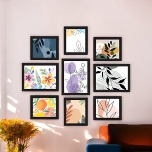 Harmonious Abstract Leaf