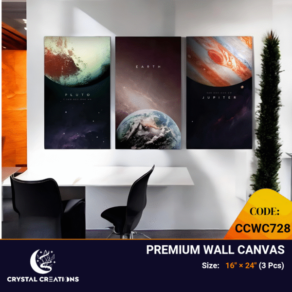 Beautiful and Engaging Celestial Body Wall Art Set