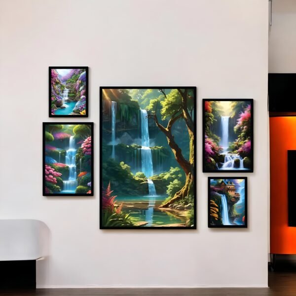 Stylish Home Decor with Imaginative Waterfalls