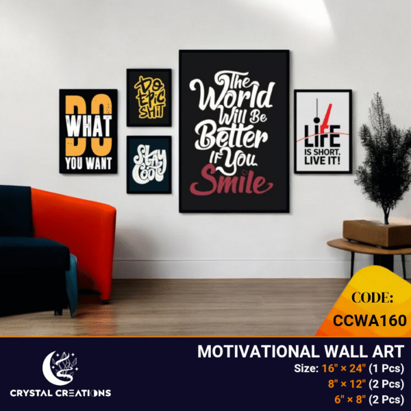 Bold and Inspiring Positive Affirmation Wall Art