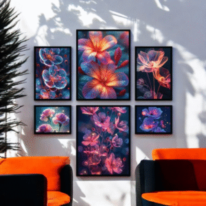 Glow in the Dark Florals