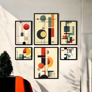 Serene Abstract Form Display