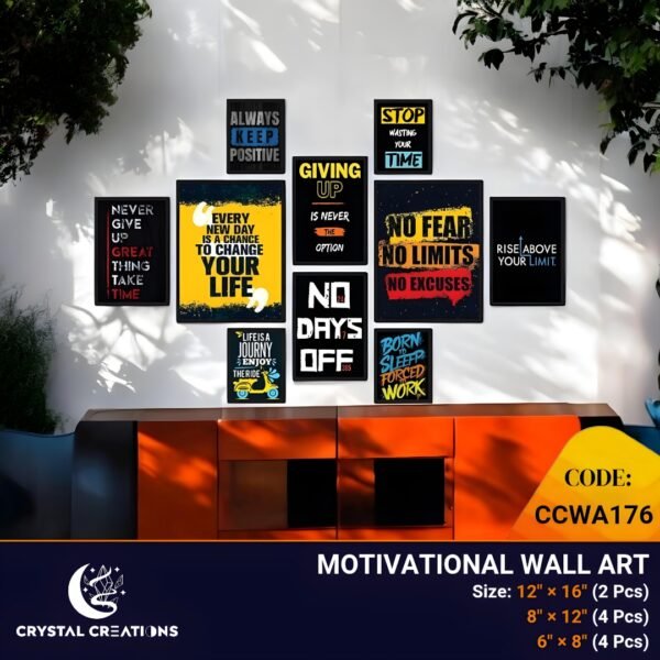 Stylish Home & Office Motivational Decor