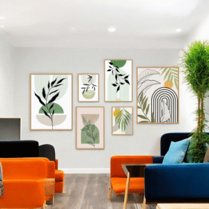 Modern Minimalist Botanical Gallery