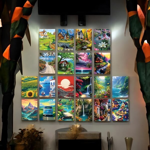Whimsical Garden Premium Wall Art Collection