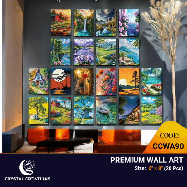 Enchanting Cottage & Landscape Theme Gallery Wall
