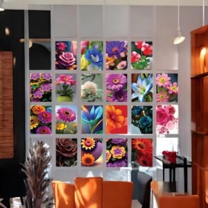 Petal Patchwork Display