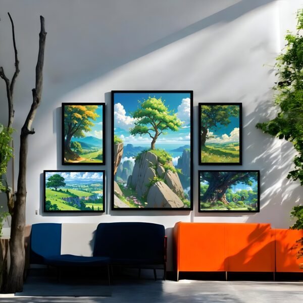 Beautiful and Serene Tree & Landscape Wall Art