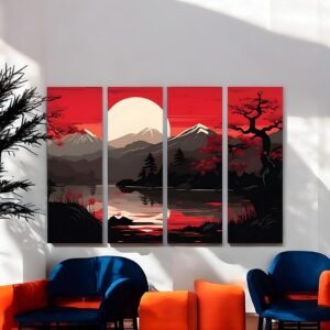 Japanese Landscape Canvas Art
