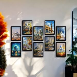 Architectural Mosque Art Set