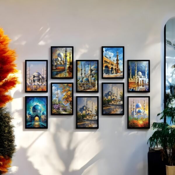Architectural Mosque Art Set