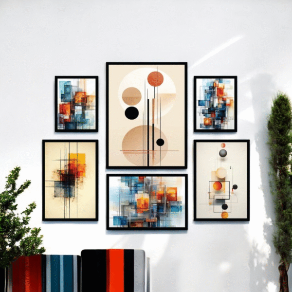 Contemporary Abstract Ensemble