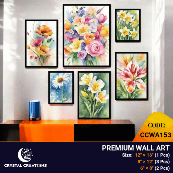 Watercolor Garden Ensemble