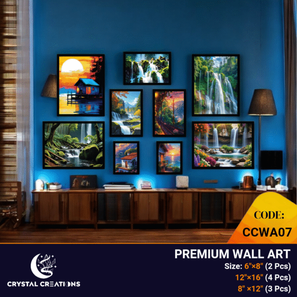 Vibrant and Serene Natural Landscape Wall Art