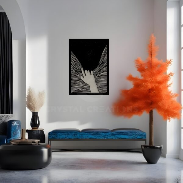 TOUCHING THE STARS – A JOURNEY BEYOND LIMITS – Metal Wall Art
