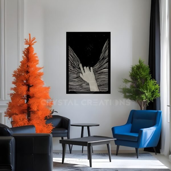 TOUCHING THE STARS – A JOURNEY BEYOND LIMITS – Metal Wall Art