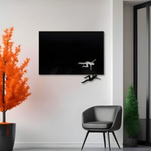 Together We Rise – Wall Climber Metal Art