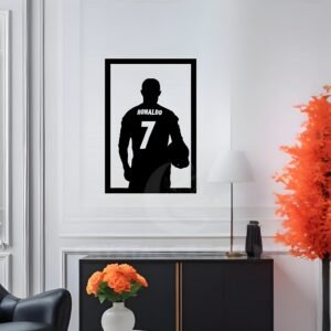 RONALDO CR7 LEGEND ON YOUR WALL – Metal Wall Art