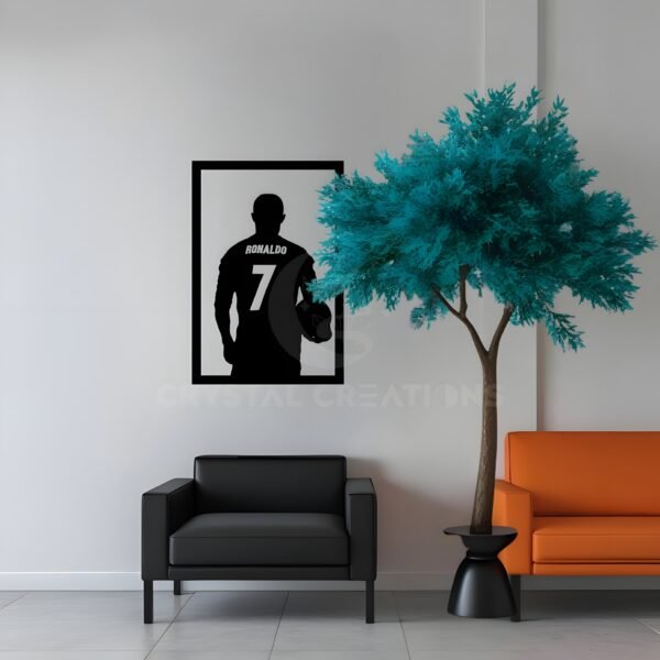 RONALDO CR7 LEGEND ON YOUR WALL – Metal Wall Art
