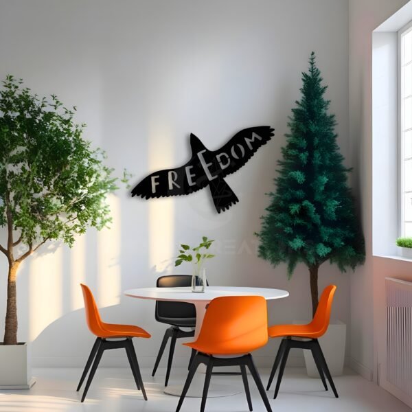 Wings of Freedom - Metal Wall Art