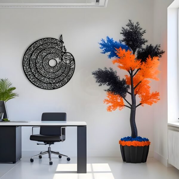 Ayah in Orbit - Metal Wall Art