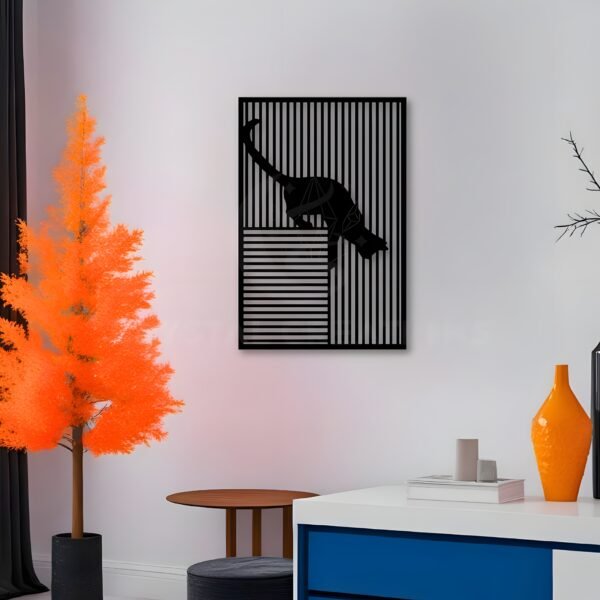 The Silent Stalker - Metal Wall Art