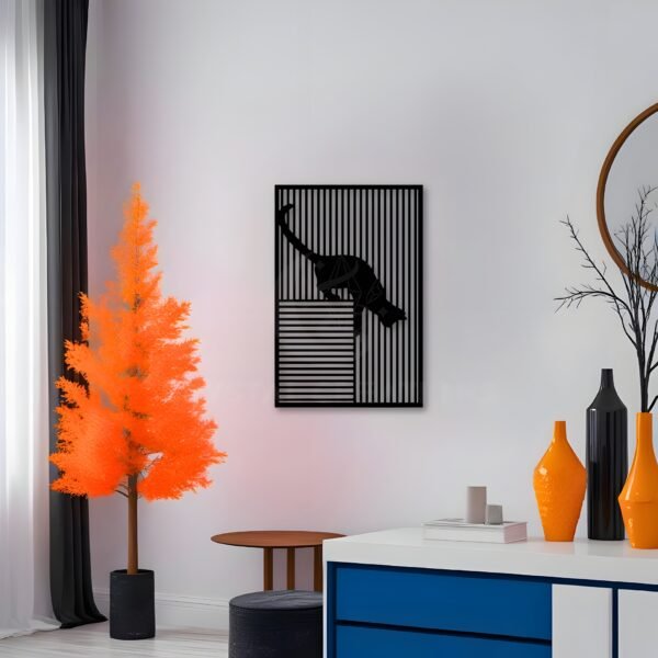 The Silent Stalker - Metal Wall Art