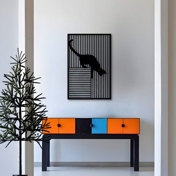 The Silent Stalker - Metal Wall Art
