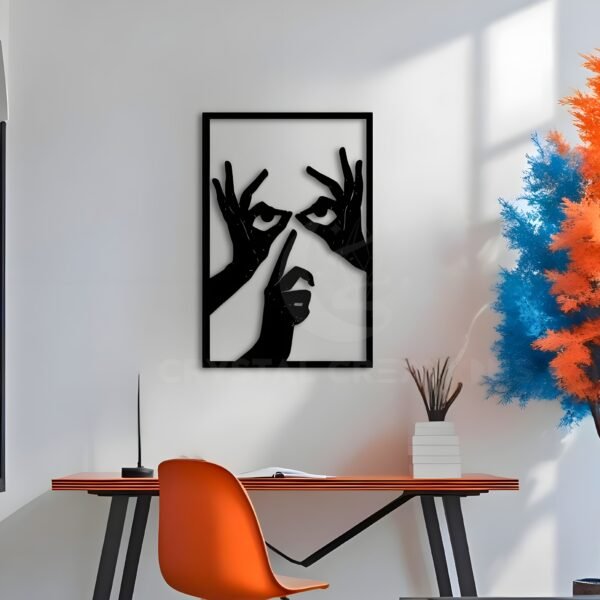 Eyes of Illusion - Metal Wall Art