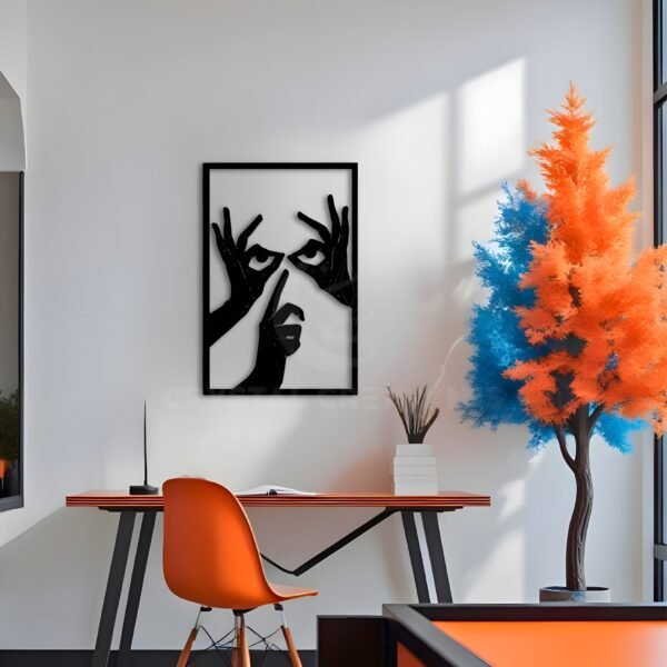 Eyes of Illusion - Metal Wall Art