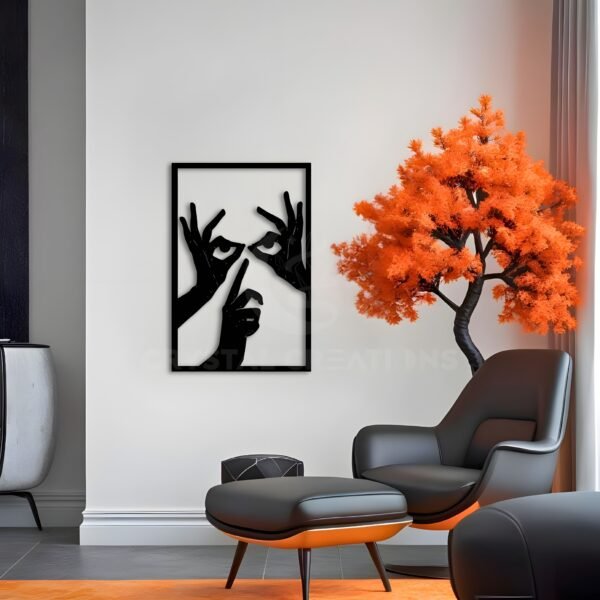 Eyes of Illusion - Metal Wall Art