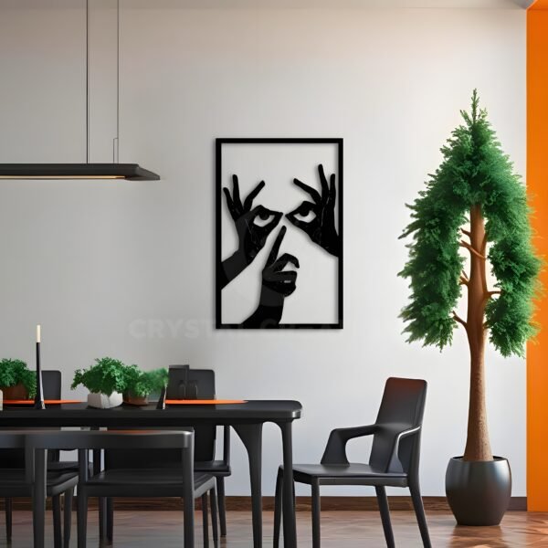 Eyes of Illusion - Metal Wall Art