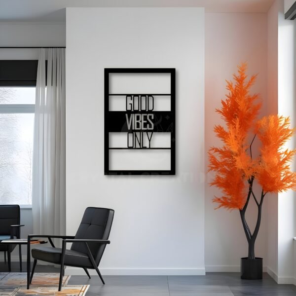 Good Vibes Only - Metal Wall Art