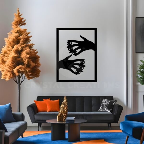 Hands of Harmony – Metal Wall Art