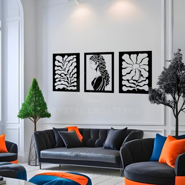 The Silent Trio – Metal Wall Art