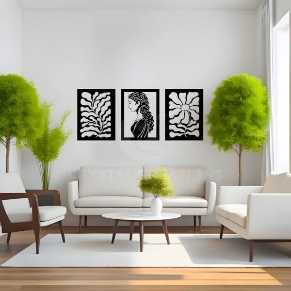 The Silent Trio – Metal Wall Art