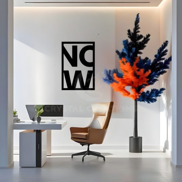 NOW or Never – Bold – Metal Wall Art