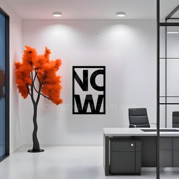 NOW or Never – Bold – Metal Wall Art