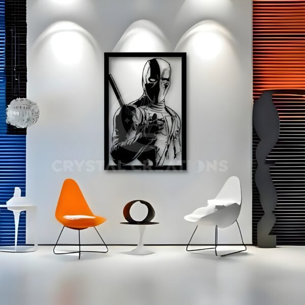Maximum Effort – Deadpool Metal Wall ART