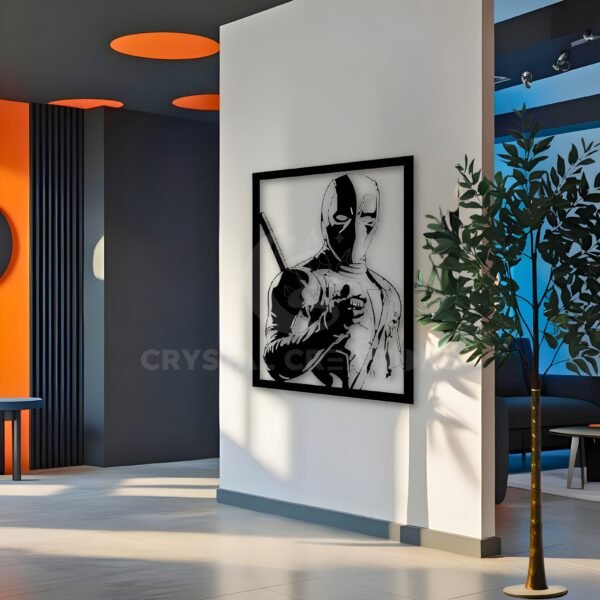 Maximum Effort – Deadpool Metal Wall ART