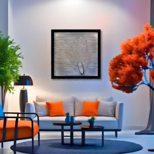 Distort – Line Flow Modern Metal Wall ART