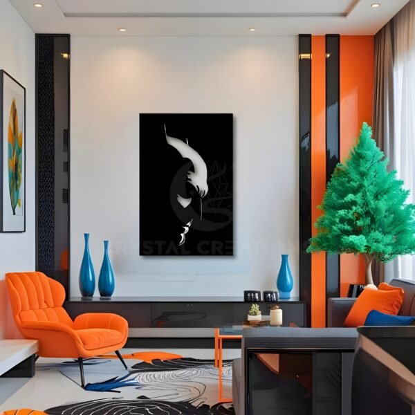 Moonfall Vigilante – Batman Inspired Metal Wall ART