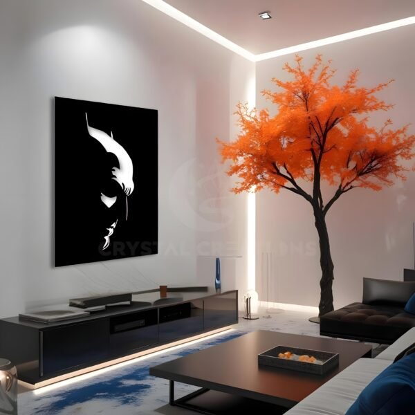 Moonfall Vigilante – Batman Inspired Metal Wall ART