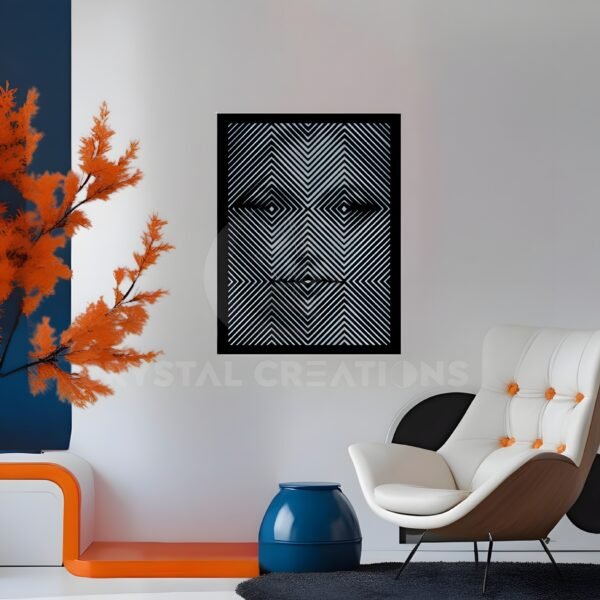 The Mind’s Mirror Illusion of Depth – Metal Wall Art