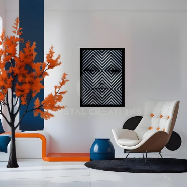 The Mind’s Mirror Illusion of Depth – Metal Wall Art